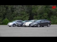 Сравнительный тест драйв Ford Focus, Mazda 3, Nissan Sentra и Skoda Octavia